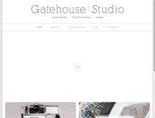 Tablet Screenshot of gatehousestudio.com